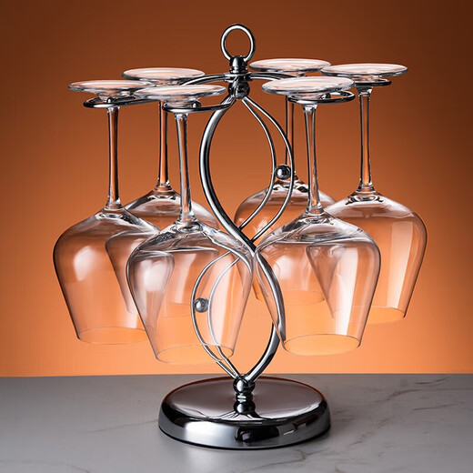 MARTIGUES Burgundy red wine glass set home handmade crystal glass wine goblet 500ml Burgundy glass 2 pieces