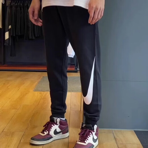 
Nike (Nike) sports pants men's pants 2025 spring new casual pants knit loose feet pants trousers FQ6996-010 big hook/knit M