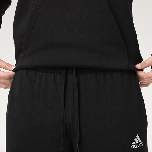 
Adidas (adidas) pants men's pants 2025 summer new sports pants outdoor breathable casual running fitness training knitted trousers GK9273/length inner lining/loose straight M