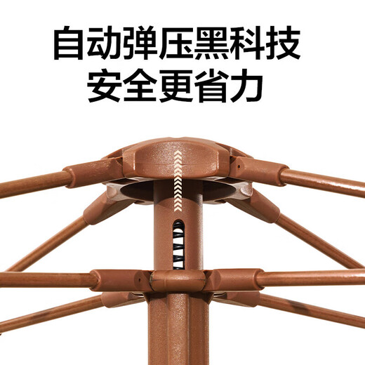 MOBIGARDEN LINE FRIENDS joint camping automatic tent space version 145 NX21561003 Brown Bear Beige