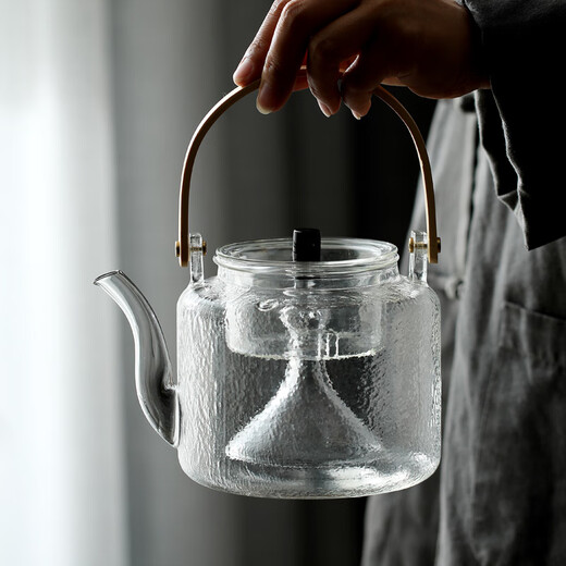 Famasha Fav Martha Glass Cheapot может открыть пламенную электрическую керамическую печь Специальную окружающую среду для подъемной балки, кипящий чайник высокотемпературный устойчивость