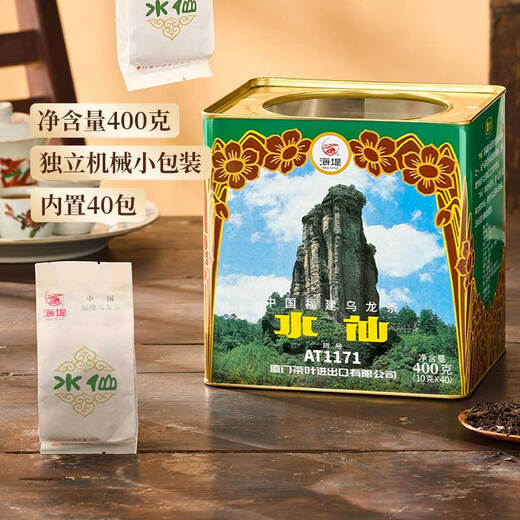 海堤茶叶水仙茶乌龙茶足火岩茶福建乌龙茶口粮自己喝 【机器包】水仙 400g*1罐