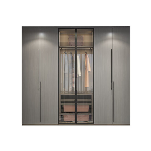 Gold Medal Kitchen Cabinet (GOLDENHOME) Gold Medal Wardrobe Home Decoration Whole House Customized Wardrobe Overall Bedroom Wardrobe Customized Cloakroom Decoration Customized Prepayment 10