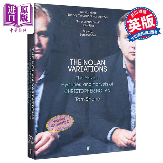 诺兰变奏曲 克里斯托弗诺兰的电影 悬疑与奇迹 The Nolan Variations 英文原版 Tom Shone 奥斯卡导演 盗梦空间