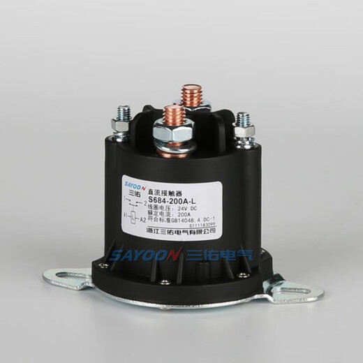 Sanyou SAYOON DC contactor S684-200A Forklift lifting oil pump 1261 2451 212 09 17 M horizontal 84VS684-200A