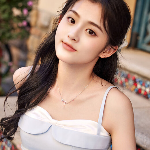 Saturday Fortune (ZLF) S925 silver necklace for women, romantic half star symbol, versatile niche pendant for birthday gift, pendant chain length 40+5cm