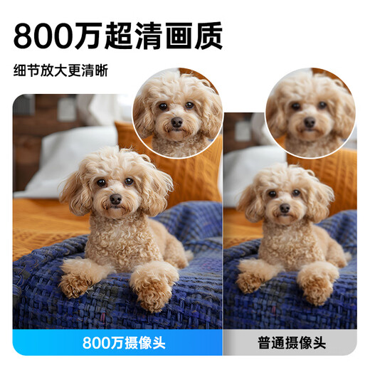 Lecheng surveillance camera home wireless TA3R-pro HD 8 million dual-band wifi supports 5G mobile phone remote monitoring 360 degrees without blind spots family baby monitor dual-band WiFi 8 million pixels official standard (new products come with original memory card)