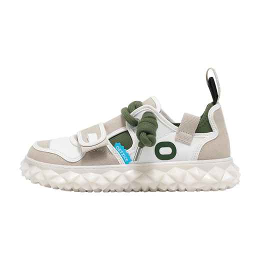 
OETZI Iceman Oz ugly cute men's shoes spring and summer casual canvas shoes lightweight breathable board shoes couple jelly shoes big toe white/gray T24121503 41