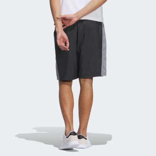 阿迪达斯 （adidas）裤子男装 春夏季新款ins潮时尚梭织工装裤跑步训练健身短裤 IP3883 L 建议155-175斤