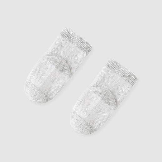 YEEHOO shopping mall same style children's socks four-season breathable jacquard socks antibacterial boys and girls socks two pairs gray blue jacquard socks (2 pairs) 7-17CM 2 pairs 0-3 months recommended foot length 6-8cm