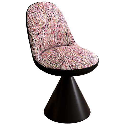 Hongsen Italian style makeup stool light luxury bedroom dressing stool modern simple small apartment dressing table chair high-end manicure stool retro kennel cloth can be rotated