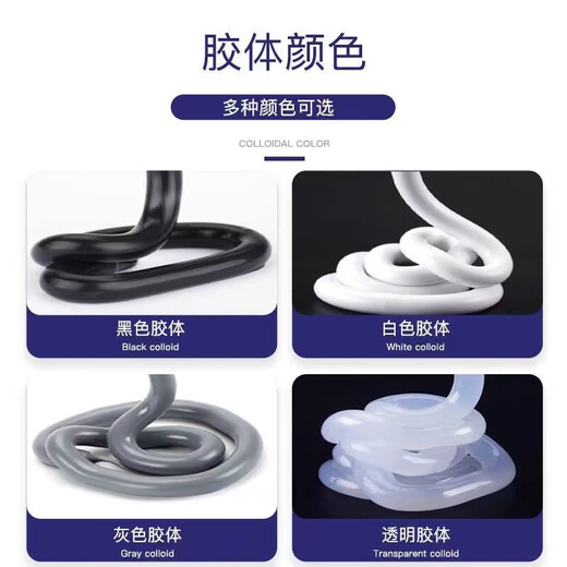 星河弯弯995中性硅酮结构胶强力家用室内门窗专用玻璃胶耐候密封防水透明 【幕墙阳光房屋顶】9900灰色1支 【买10支送胶枪1把】