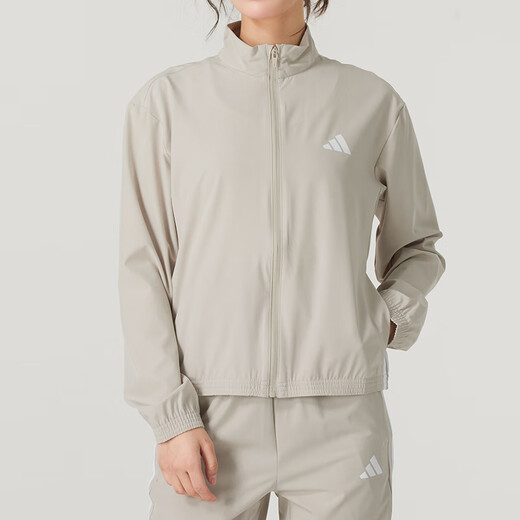 Adidas Femme's Sports Suit 25 NOUVEAU CONSTROFT Veste en veste à vent tissée à bout de souffle Pantalage en vrac en deux pièces JE6173 + JI8313 M