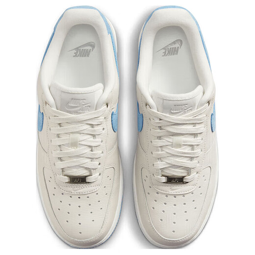 Nike NIKE sneakers women's Air Force 1 AF1 AIR FORCE 1 sneakers DX1193-100 white blue 36