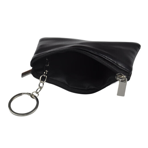 Luyide's new Korean style mutton fat coin wallet fashion bus card bag coin bag mini key bag black