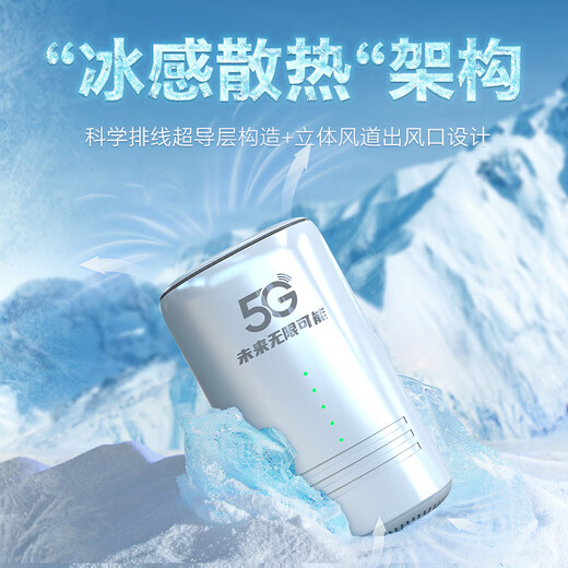 Maduge True 5G WiFi portátil 6 Enrutador CPE inalámbrico móvil Full Netcom Gigabit Banda dual Portátil Banca por Internet en el hogar Banda ancha gratuita Unicom móvil Tráfico de alta velocidad Tarjeta de Internet True 5G Edición exclusiva Antena de ganancia de matriz de velocidad de Internet