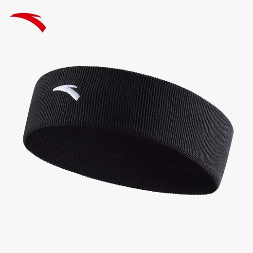 Anta Kyrie Irving-Serie 丨 Sportstirnbandmänner und Frauen Basketball Running Fitness Stirnband Anti-Perspiration Schwarz