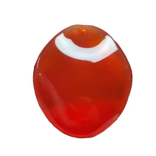 Miao Ying natural herring stone pendant black herring stone throat bone piece stone pendant bracelet raw material pendant fish stone 2-3 grams finished necklace