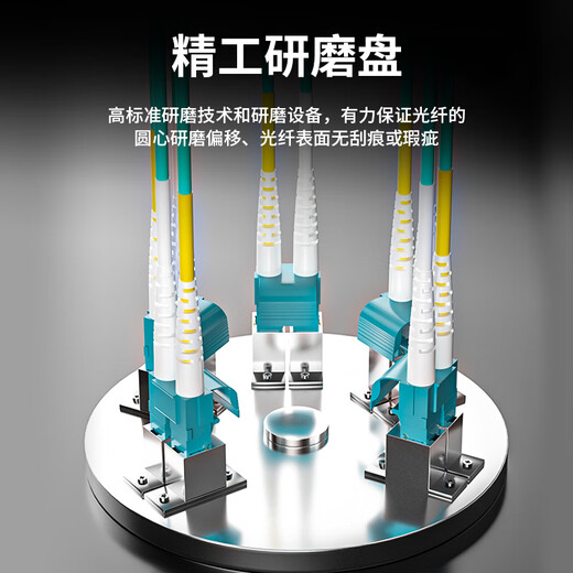值计 电信级万兆光纤跳线LC-LC多模双芯OM3-303 低烟无卤入户光纤线 收发器尾纤5米ZLG3-LCLC05