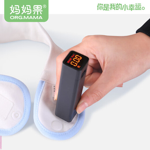 妈妈果（org.mama）婴儿尿布扣尿布固定带松紧可调节尿片尿布绑带魔术贴可水洗 1条装 (颜色款式随机)