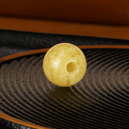 Luoyi Russian beeswax loose beads large hole bead hole 2-3mm precision hole single bead accessories with beads DIY precision large hole beads 6mm2 pull hole 2mm 0g