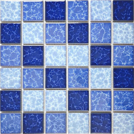 HUAXIN SHUO Natación al aire libre Cerámica de cerámica Mosaico Puzzle personalizado Mediterráneo Mediterráneo Piscina Piscina Piscina Piscina Qinghu Blue 9712 Lago Guanglan 3030