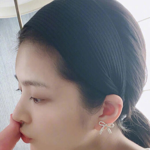 Wen Zhi Covers Gray Hair Headwear Daily Wear High-end New Headband Wang Can Same Style Internet Celebrity 2021 Band Width Gray (5cm)