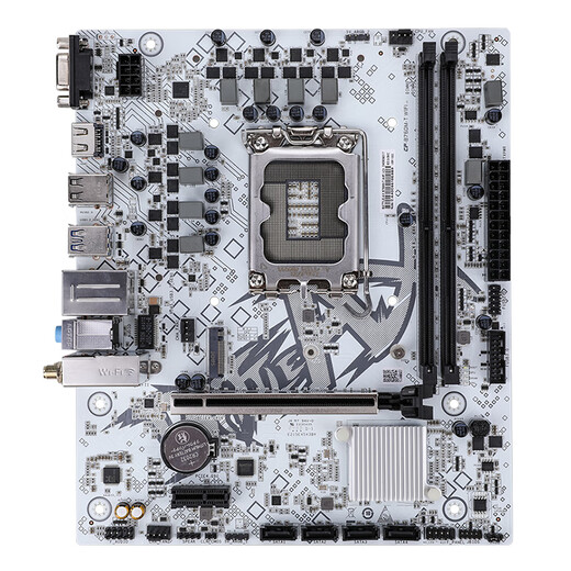 七彩虹（Colorful）英特尔（Intel）B760 H610搭intel i3 12100F 14代 14100F板u套装 B760M-T WIFI D4 战斧 12代丨i3 12100丨带核显