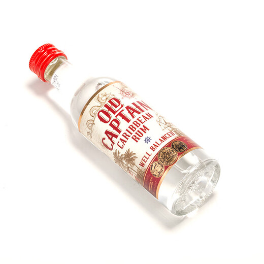 加勒海老船长白朗姆酒伴 mini小瓶洋酒 原瓶进口基酒   50ml/瓶 白朗姆酒酒伴 50mL 1瓶