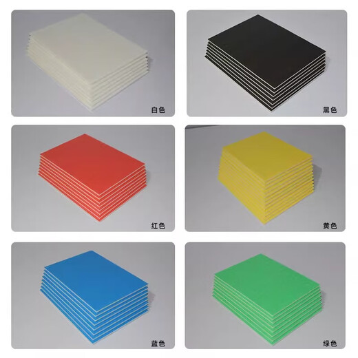 Haoskepu kt board blank advertising display board decorative display rack sand table building model hand-held sign warning sign display board 40*60cm white 10 sheets