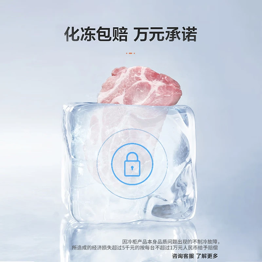 冰熊冰柜商用大容量大冰柜商用全冷冻柜卧式冰柜家用大容量冷藏冷冻两用冰柜全冷冻无霜冷冻冰柜大容量 【全铜管】1098升/约2.4米单温冰柜