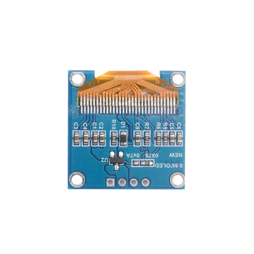 0.96-inch OLED display module 128x64 I2C communication SSD1315 12864 LCD screen IIC serial 7-pin blue display