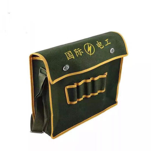 Mizufeng thickened hardware electrician tool bag canvas large multi-functional repair wear-resistant labor insurance Oxford bag tool bag large small (length 35*height 30*width 11)CM