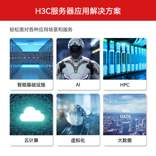 H3C (H3C) [R4900 G5] Dual-Channel 2U [Rack Server] Host R4900 G3 Upgrade Deepseek Hyper-Converged Virtualized ERP-Datenbank Enterprise-Anpassung R4900 G6 2 6542y 48 Core 2.9G [Datenbank].