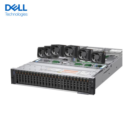 
DELL 2U rack-mounted R750 server host (1 silver medal 4314 16 cores 2.4GHZ/128G memory/2 blocks 480G solid state + 3 blocks 4T/H755/single battery)