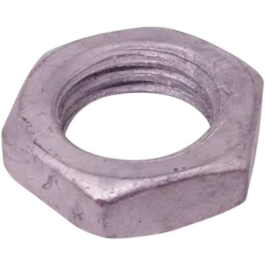 
XMSJ national standard hot-dip galvanized hexagon thin nut GB6172 hot-dip galvanized flat nut M12-M64 nuts in stock M12 (100 pieces)