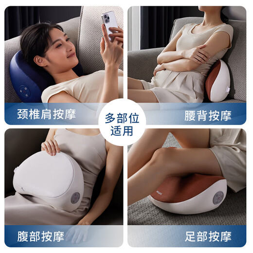 SUPOR CERVICAL Rückenmassagegeräte [Geschenkbox] Schulter- und Halsmassagemassage Massage Kissen Nacken Taille Hinterbeine und Füße Entspannung, automatisches Kneten des gesamten Körpers, Freundesgeburtstagsgeschenke 701-1