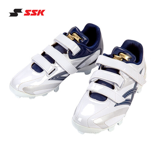 SSK Japan [Youth Adult Adult Spike Shoes] Baseball Softball Anti-Slip Red Clay Artificial Grass Breathable Hidden Blue 42.5 Japanese Size 28 Foot Length 280mm