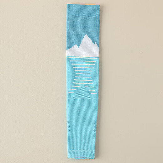 Zhiyue Sports Pressure Socks Women's Professional Fitness Running Jump Rope Over-the-Knee Socks Cover Knee-Protective Yoga Slim Leg Calf Socks Purple One Size