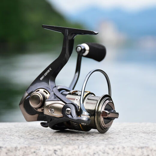 Himanolua micro-object spinning wheel inclined mouth shallow line cup 1000 long-range no gap all-metal fish wheel horse mouth 1000 micro-object special inclined mouth shallow line cup