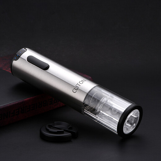 CLITON electric wine bottle opener stainless steel rechargeable power display automatic wine opener household wine opener