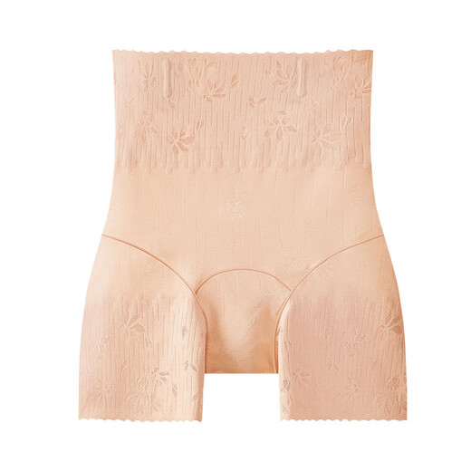 Catman cheongsam special high-waist tummy control pants to lift buttocks and shape the waist to tighten the tummy without leaving any trace thin safety leggings summer milk white M suitable for 80-100Jin Jin is equal to 0.5 kg