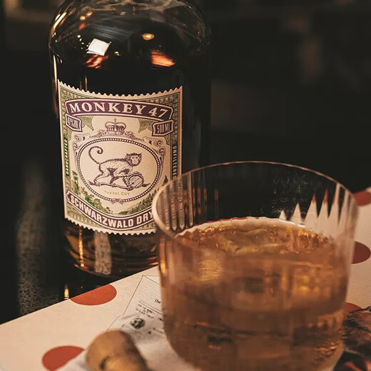 Monkey King 47Monkey47GIN Black Forest Dry Gin Wine German Imported Foreign Liquor Steamed Liquor Base Wine One Bottle One Code Monkey King 500mL 1 Bottle Single Plug