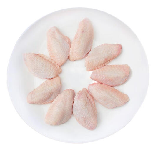 Xinlingxian Tyson Quality Control Fresh Frozen Chicken Wings Net Weight 4Jin Jin is equal to 0.5kg/bag BBQ Chicken Wings Grilled Chicken Wings Fried Chicken Wings