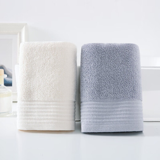 Gold towel thickened pure cotton 100% cotton face towel bathing cotton men's class A hotel face towel 2 pieces