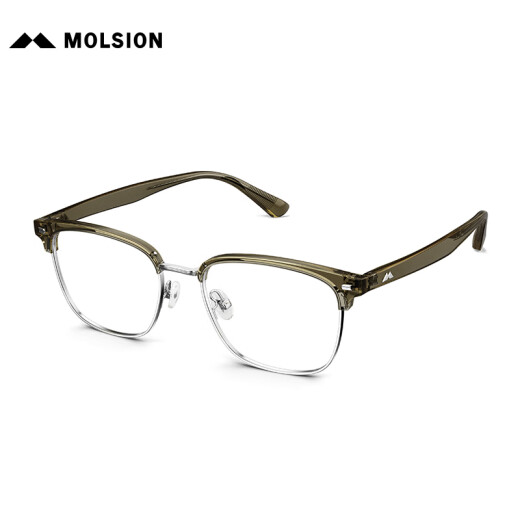 MOLSION陌森眼镜肖战同款眉线半框近视镜架MJ6195