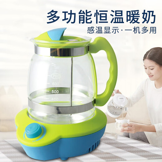 波咯咯适配恒温调奶器暖奶器婴儿冲泡奶粉 9908绿色盖子通用小白熊0813