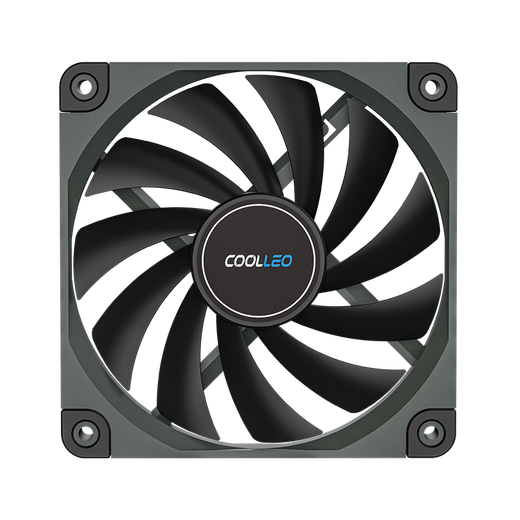 Coolleo M15 Performance Ventilateur mince 12015 ÉTAUCHE D'ORTORNATION FAN refroidissement refroidissement Silent Desktop PWM Régulation de vitesse de 15 mm d'épaisseur