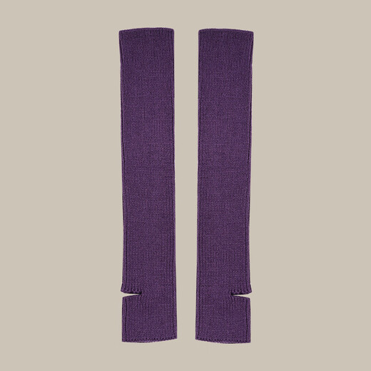 Huodiniao professional yoga socks, adult dance socks, over-the-knee stockings, women's Pilates socks, pile socks, leggings, sports socks, warm pile socks, purple (extension 56cm)