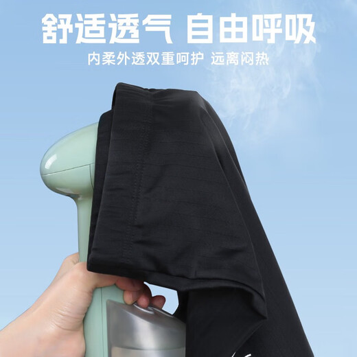 Li ning nageur de natation des hommes de natation professionnelle de natation professionnelle de grande taille à cinq points adultes à la source chaude à séchage plat de maillot de bain plat 675 noir [doublure confortable protège l'intimité] xxl